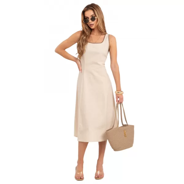  Dámské šaty ITALY MODA IR-SK-J172902.74 LIGHT BEIGE 
