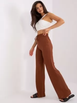 Dámské kalhoty LAKERTA LK-SP-509331.25 BROWN