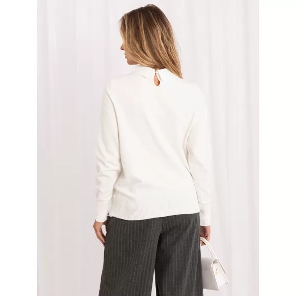  Dámský svetr ITALY MODA IR-SW-57939-2.18 ECRU 