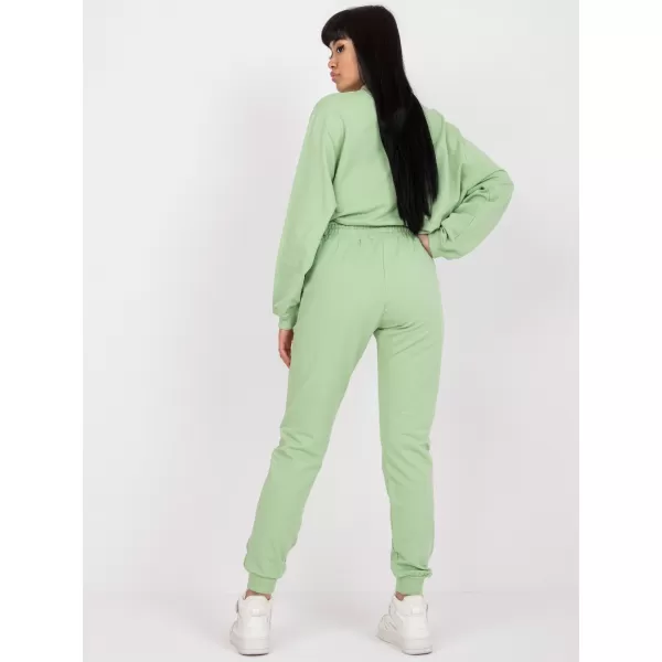  Dámské tepláky BASIC FEEL GOOD AP-DR-A-003 PISTACHIO 