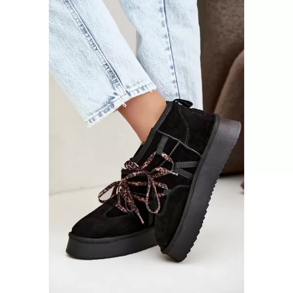  Dámské sněhule GOE UU2N4919 BLACK 