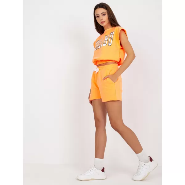  Dámský set EX MODA EM-KMPL-730.60 FLUO ORANGE 