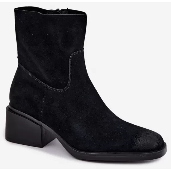  Dámské kotníkové boty BOTO 9624 BLACK 