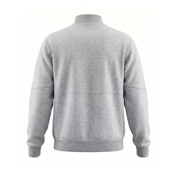  Pánská mikina 4F 4FWMM00TSWSM2547 COLD LIGHT GREY MELANGE 