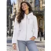 Dámská zimní bunda ALTISPORT IVORY BÍLÁ