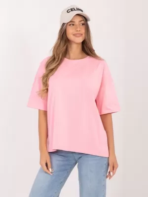 Dámské tričko RUE PARIS RV-BZ-A1230.12 BRIGHT PINK