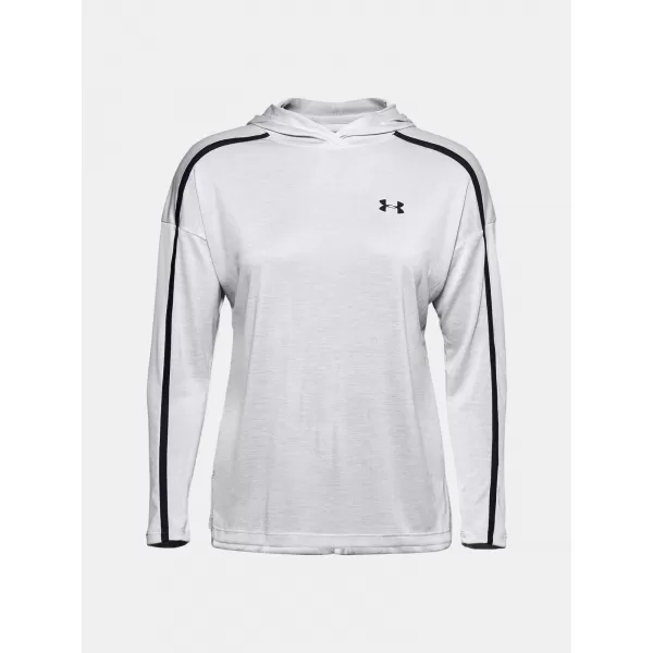  Dámská mikina UNDER ARMOUR TECH TWIST GRAPHIC HOODIE 1351977-014 ŠEDÁ 