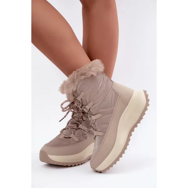  Dámské sněhule BIG STAR SHOES UU274221 BEIGE 
