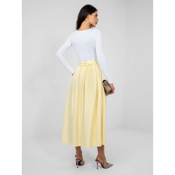  Dámská sukně ITALY MODA IT-SD-21081.18 BRIGHT YELLOW 