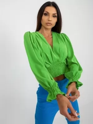 Dámská halenka ITALY MODA DHJ-BZ-13866.92P BRIGHT GREEN