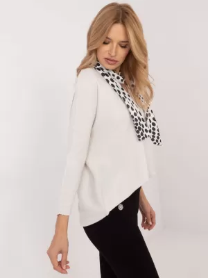 Dámská halenka ITALY MODA DHJ-BZ-19226.91 WHITE