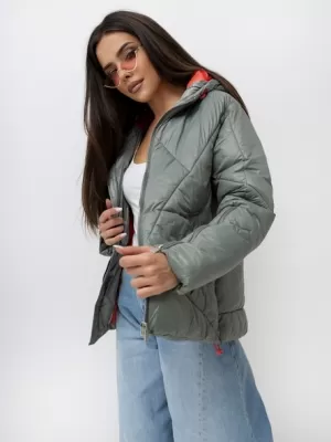 Dámská bunda SUBLEVEL D50048X44517A1 KHAKI