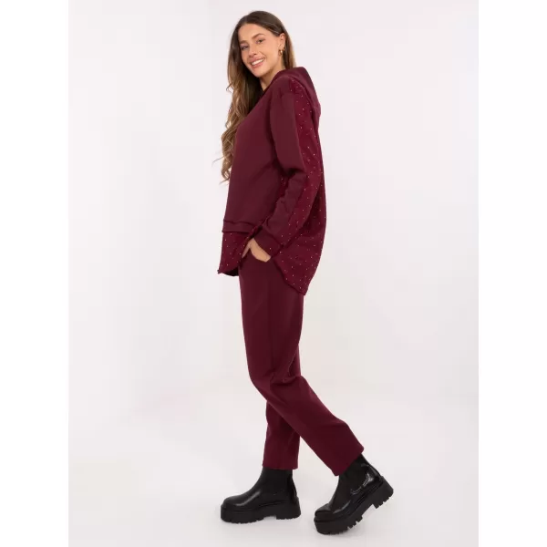  Dámský set ITALY MODA IT-KMPL-9860.61 BURGUNDY 