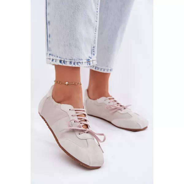  Dámské tenisky BIG STAR SHOES TT274599 BEIGE 