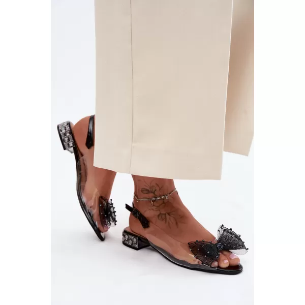 Dámské sandály D&A MR61-9001 BLACK 