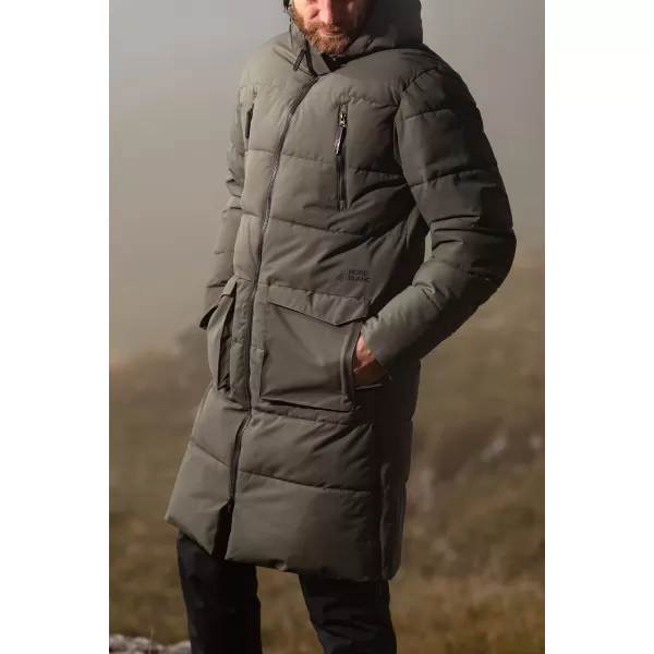 Pánský nepromokavý zimní kabát NORDBLANC SERAC WJM8380 ŠEDÁ 