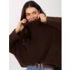 Dámský svetr FACTORY PRICE CH-SW-72993.25 DARK BROWN