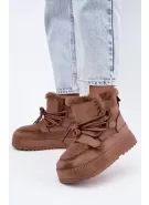 Dámské sněhule BOTO 9077 MOCHA