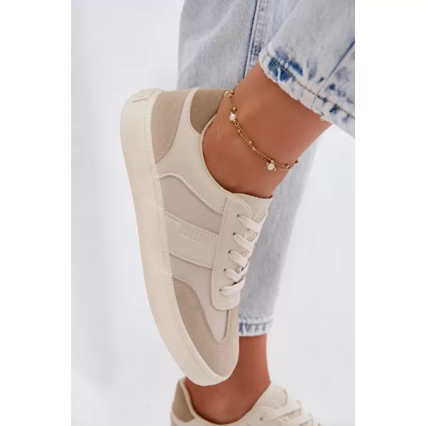  Dámské tenisky BIG STAR SHOES TT274768 BEIGE 