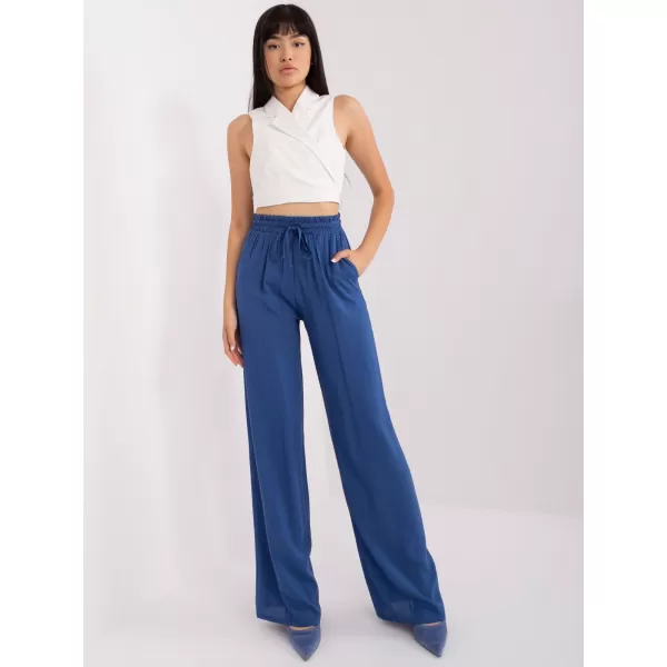  Dámské kalhoty LAKERTA LK-SP-509331.25 DARK BLUE 