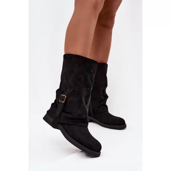  Dámské kozačky BOTO MM-15 BLACK 