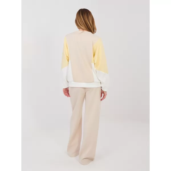  Dámská tepláková souprava RUE PARIS IT-KMPL-22210.95 BEIGE 