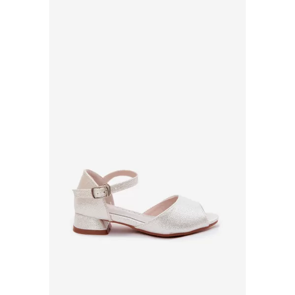  Dětské sandály BOTO 26DZ19-9739 WHITE 