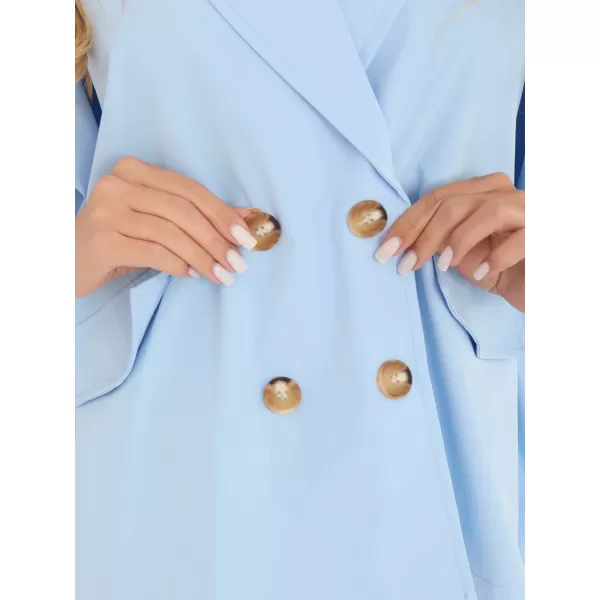  Dámská bunda RUE PARIS IT-KR-FL10153KSM.91 LIGHT BLUE 