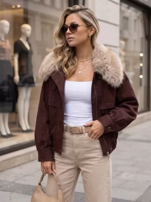 Dámská bunda DSTREET BORDO
