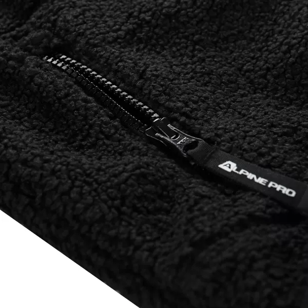  Dětská hřejivá mikina ALPINE PRO FERADO 3 BLACK 