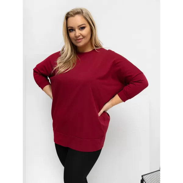  Dámská halenka RELEVANCE RV-BZ-A1075.96 BURGUNDY 