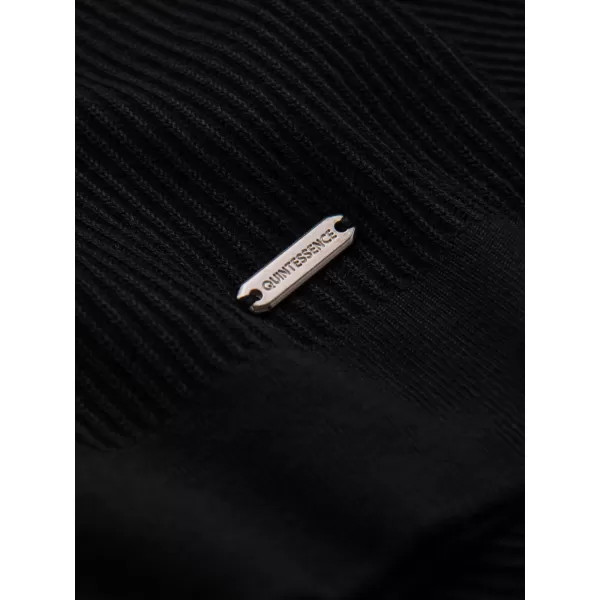  Pánské triko s límečkem OMBRE OM-POSS-0182 BLACK 