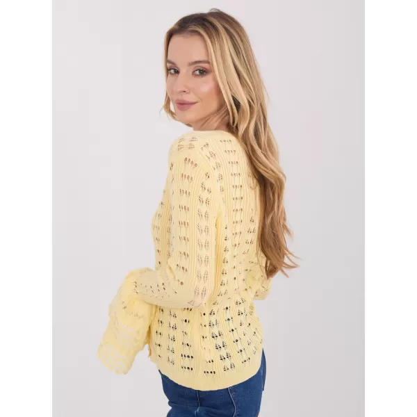  Dámský svetr FACTORY PRICE PM-SW-SF118.86 BRIGHT YELLOW 