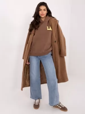 Dámská mikina FACTORY PRICE IT-BL-H2492.66 DARK BEIGE