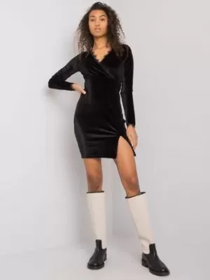 Dámské šaty RUE PARIS RV-SK-7343.29X NOIRE