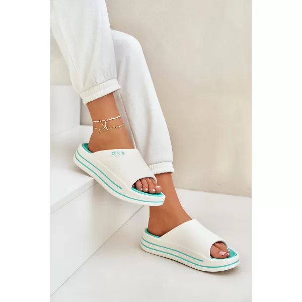  Dámské pantofle BIG STAR SHOES NN274A038 WHITE 