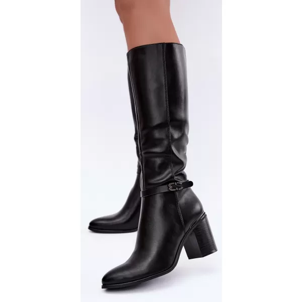  Dámské kozačky SERGIO LEONE KZ-08 BLACK 