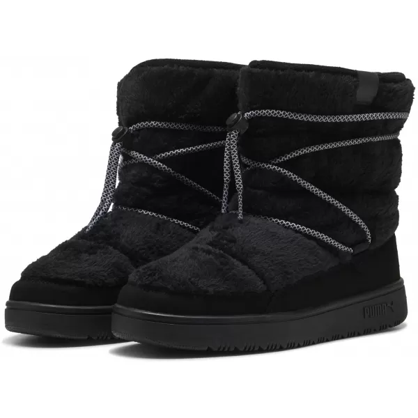  Dámské boty PUMA SNOWBAE SUEDE WNS 40217501 PUMA BLACK/FLAT DARK GRAY 