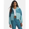 Dámská bunda UNDER ARMOUR RIVAL WOVEN JKT HD 6004849-425 MODRÁ