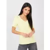 Dámské tričko RUE PARIS RV-TS-A1095.33 BRIGHT YELLOW