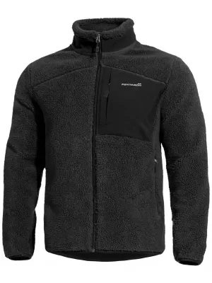 Pánská fleecová mikina PENTAGON SUMMIT SHERPA FLEECE K08063 BLACK