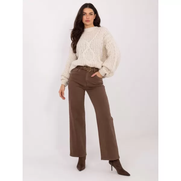  Dámský svetr FACTORY PRICE IN-SW-33831.25 LIGHT BEIGE 