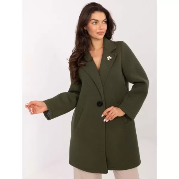  Dámský kabát RUE PARIS IT-PL-FL8153.60 KHAKI 