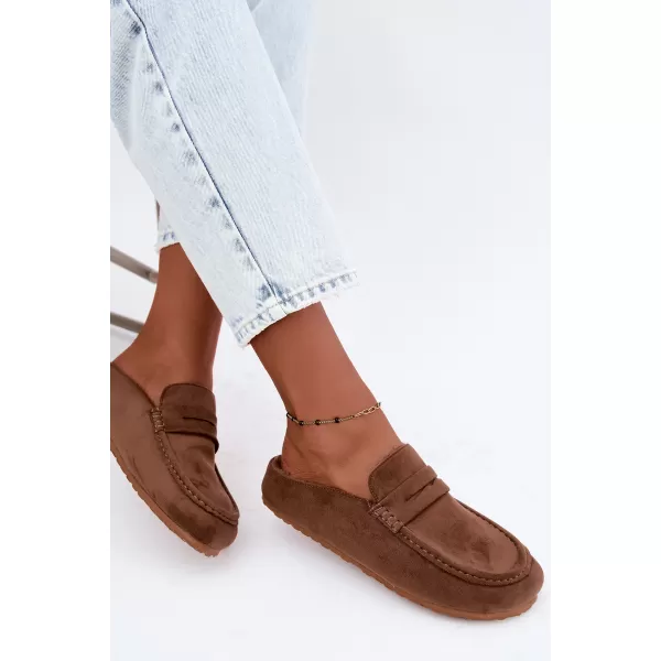  Dámské mokasíny BOTO 9885 LIGHT BROWN 