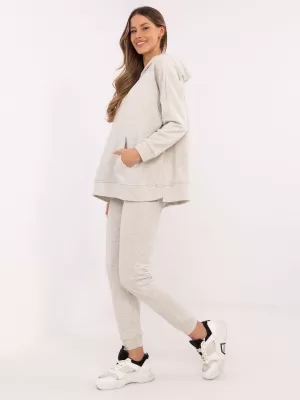 Dámský set MY RED LIPS EM-KMPL-861.48 LIGHT GREY
