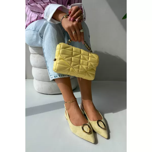  Dámské sandály BOTO XL-23 YELLOW 