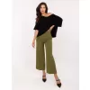 Dámské kalhoty RUE PARIS IT-SP-FL9068.96 OLIVE