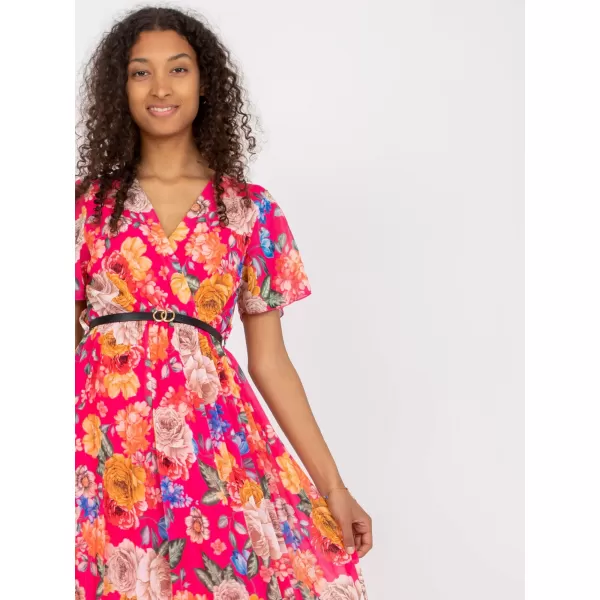  Dámské šaty ITALY MODA DHJ-SK-13162.92 DARK PINK 