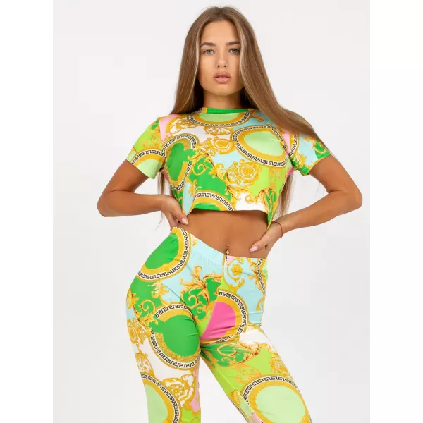  Dámský set ITALY MODA DHJ-KMPL-15832.88 BRIGHT GREEN 