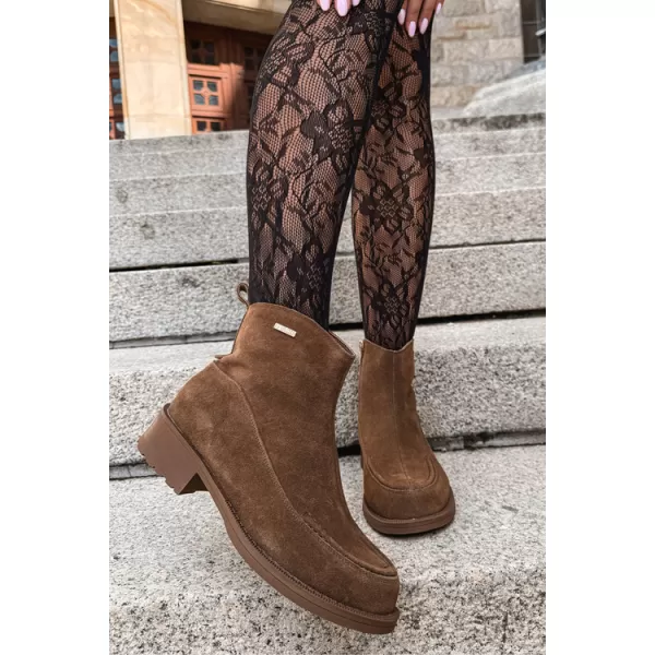  Dámské boty BIG STAR SHOES UU274601 BROWN/BEIGE SHADOWS 